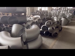 اتصالات لوله رزوه ای فولادی ضد زنگ ASME 316L زانویی جوش داده شده اندازه سفارشی