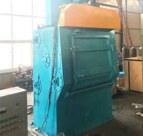 Springs Cleaning Tumble Blast Machine , Small Shot Blaster High Efficiency